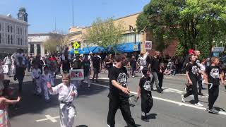 Schafer’s ATA Martial Arts at the Butter amp Egg Days Parade [upl. by Rysler824]