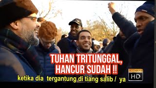 Full Video Syahadatlah sekarang Hashim Vs Kristen Speakers Corner Hyde Park SCDawah SUB ndO [upl. by Pelaga]