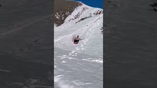 Cool sledding video [upl. by Lehcem]