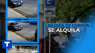 ¡BAJADA DE CORDÓN SE ALQUILA Una app que te permite estacionar en garages particulares [upl. by Nari]