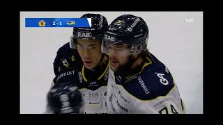 Skellefteå AIK VS HV71 Highlights 1611 2024 [upl. by Adnohsed]