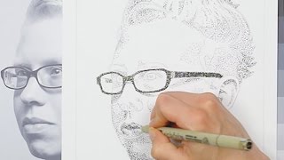 The Art of Pointillism Portraits Introduction and Tools [upl. by Leonore586]