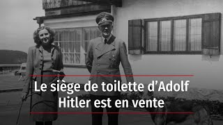 Le siège de toilette d’Adolf Hitler est en vente [upl. by Meilen]