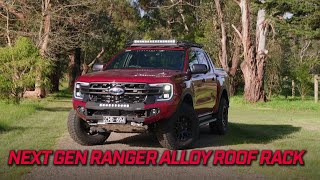 TrailMax Alloy Roof Rack  Next Gen Ford Ranger [upl. by Mccallion188]