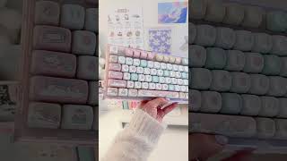 moa profile keycaps 🍭 yunzii moa keyboard [upl. by Taffy726]