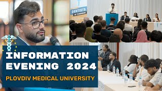 Plovdiv Medical University Information Evening 2024  Study In Bulgaria EP 5  MedConnect Europe [upl. by Gent]