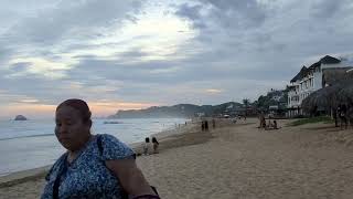 Zipolite Time Lapse Sunset  21 July 2024 [upl. by Motch833]