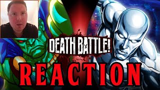 SO MUCH PAIN Martian Manhunter VS Silver Surfer DEATH BATTLE Reaction [upl. by Anirbac]