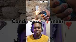 Condenser vs anaar 🧨challenge experiment funkeyexperiment shortsfeed viralvideo trending fun [upl. by Areemas583]