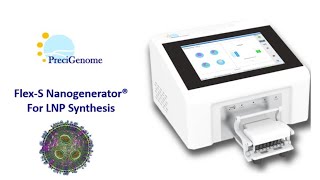 FlexS LNP lipid nanoparticle synthesis instrument small volume output 100uL [upl. by Greenstein771]