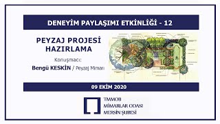 Mesleki Deneyim Paylaşımı Etkinliği – 12  Peyzaj Projesi Hazırlanması [upl. by Eixam339]