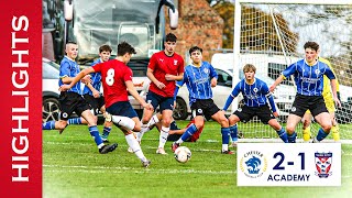 📽️ U19 Match Highlights  Chester FC U19 21 York City U19 [upl. by Biebel]