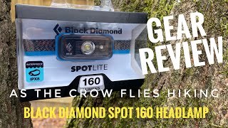 Black Diamond Spot Lite 160 Headlamp [upl. by Geordie]