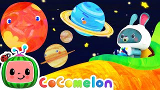 Cocomelon ANIMAL SPACE ADVENTURE  Learning Planets and Colors  Nursery Rhymes amp Kids Songs [upl. by Anirtik]