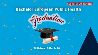 Diploma uitreiking Master European Public Health [upl. by Ahsaela]