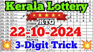 Kerala lottery guessing  22102024  Kerala lottery result [upl. by Aelahc]