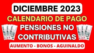 CUANDO Y CUANTO COBRO EN DICIEMBRE 2023 Jubilados Y Pensionados PNC Anses  Fechas de PAGÓ de Anses [upl. by Ahsienet]