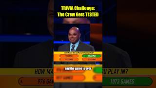 TRIVIA Challenge The Inside The NBA Crew Gets TESTED [upl. by Doris]