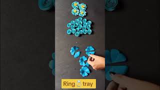 Amazing Ring stand crafting youtubeshorts howtomakeclaycraft diy birthday craft [upl. by Virgy495]