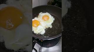 Sausage and Eggs Fryeggrecipes fry sausage breakfast satisfying cookingasmr short [upl. by Ennasirk]