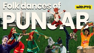 Folk Dances Of India Mnemonics Series I PUNJAB I SSC Static GK I Simplicrack [upl. by Alrahc]