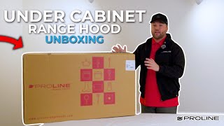 Proline Range Hoods PLJW 185 Unboxing Video [upl. by Clyte764]