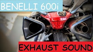 Benelli 600i exhaust sound featuring ixil 60 [upl. by Regen]