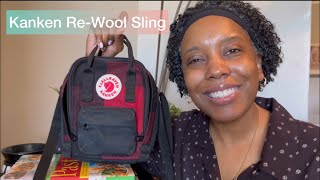 Kanken ReWool Sling  Kipling Gleam  What’s in my Bag [upl. by Chevy905]