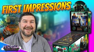 AtGames Legends Pinball 4KP The Addams Family Gameplay and Build First Impressions [upl. by Nyrraf]