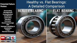 Healthy vs Flat Bearings A Detailed Comparison [upl. by Macknair]