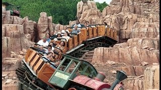 Magic Kingdom Big Thunder Mountain Railroad New Interactive Queue and POV Ride Walt Disney World [upl. by Ianaj]