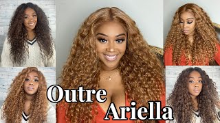 Affordable Holiday Hair Outré Perfect Hairline Synthetic HD Lace Front Wig Ariella [upl. by Kristien]