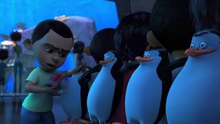 DreamWorks Madagascar  World Famous Mermaid Penguins  Penguins of Madagascar Clip [upl. by Nyladam]