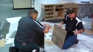 Wilsonart® RE COVER™ Laminate Time Lapse [upl. by Hamner]