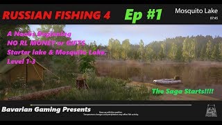 RUSSIAN FISHING 4 Ep 1 Big Tench Tutorial amp level 13 [upl. by Mehetabel]