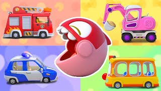 🔴LIVE  Learn Colors with Street Vehicles  Vehicles Song  Nursery Rhymes amp Kids Songs  BabyBus [upl. by Bitthia]