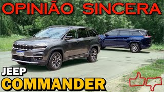 Jeep Commander  Comparativo das versões Limited e Overland Flex  Preço consumo problemas É bom [upl. by Ardnovahs824]