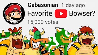 Favorite YouTube Bowser SMG4 Level UP TerminalMontage Gabasonian [upl. by Enerehs923]