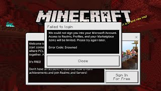 How To Fix Error Code Drowned In Minecraft [upl. by Enilamme374]