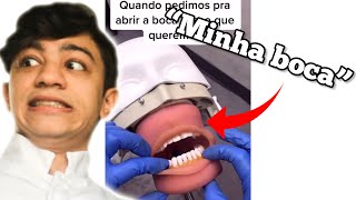 Nisso que o Estudante treina pra ser Dentista [upl. by Matusow395]