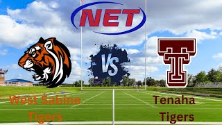 HS Football West Sabine vs Tenaha [upl. by Dieterich]