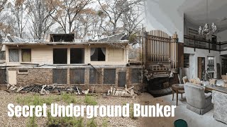 Abandoned Mansion With Secret UNDERGROUND Bunker  Everything Left Behind [upl. by Akimehs]