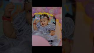 Jenika enjoy her 1st birthday celebration Jenika and Shivansh birthdayparty youtubeshorts [upl. by Araas]