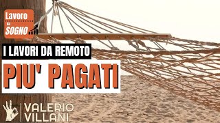 I 10 lavori da remoto più Richiesti e Pagati in Italia nel 2023 [upl. by Fatima]