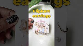 EARRINGS FROM FLIPKART youtube youtubeshorts flipkart [upl. by Wilterdink]