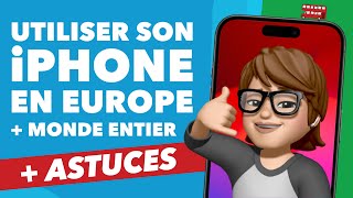 Utiliser son iPhone à létranger  Europe et Hors Europe  les réglages indispensables 5G4G [upl. by Hajed752]