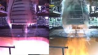 SLS RS25 Engine Test 14 August 2018 [upl. by Earezed981]