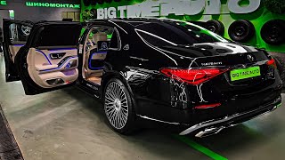 2023 Mercedes Maybach S680  Brutal Luxury Limousine [upl. by Brendin]