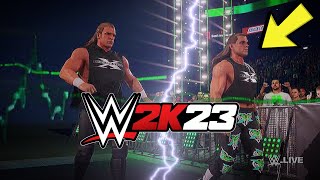 WWE 2K23 How To Get Full DX Entrance With Music [upl. by Thorvald]