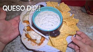 Queso Dip Celebration Or Tailgating Appetizer Recipe [upl. by Roede]